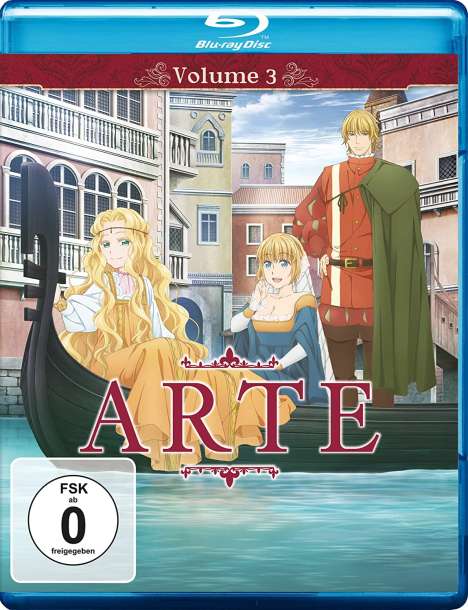 Arte Vol. 3 (Blu-ray), Blu-ray Disc