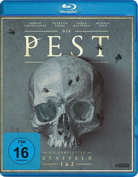 Die Pest Staffel 1 &amp; 2 (Blu-ray), 4 Blu-ray Discs