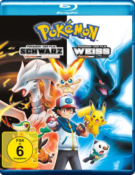 Pokémon 14: Schwarz - Victini und Reshiram / Weiß - Victini und Zekrom (Blu-ray), Blu-ray Disc