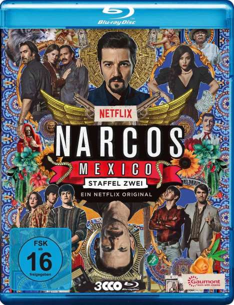 Narcos: Mexico Staffel 2 (Blu-ray), 3 Blu-ray Discs
