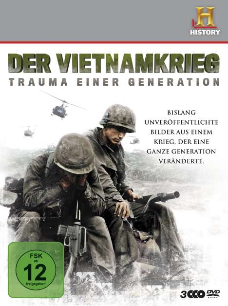 Der Vietnamkrieg - Trauma einer Generation, 3 DVDs