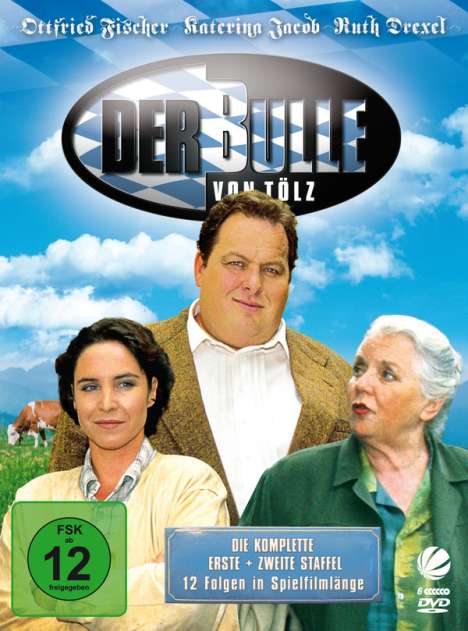 Der Bulle von Tölz Staffel 1+2, 6 DVDs