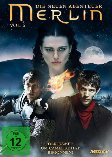 Merlin: Die neuen Abenteuer Season 3 Box 1 (Vol.5), 3 DVDs