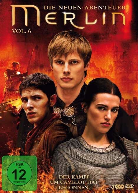 Merlin: Die neuen Abenteuer Season 3 Box 2 (Vol.6), 3 DVDs