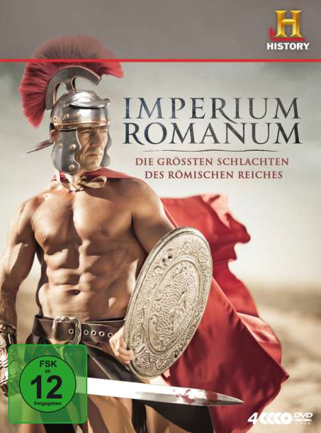 Imperium Romanum - Die größten Schlachten des Röm. Reiches, 4 DVDs
