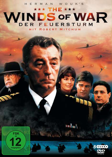 The Wind Of War - Der Feuersturm, 5 DVDs