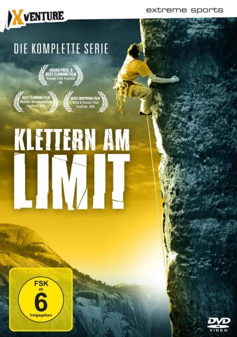Klettern am Limit - Die komplette Serie, 2 DVDs