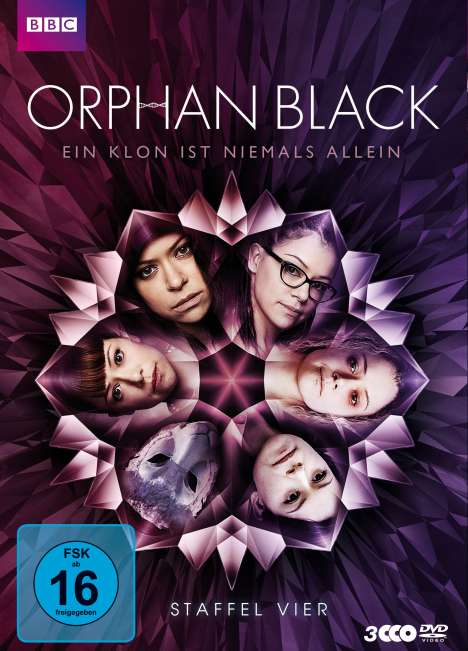 Orphan Black Staffel 4, 3 DVDs