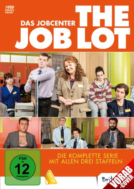 The Job Lot - Das Jobcenter (Komplette Serie), 3 DVDs