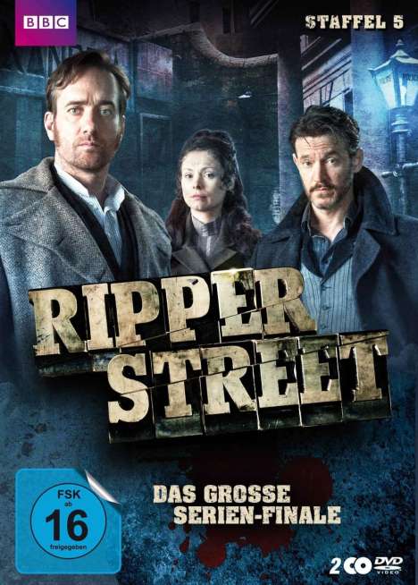 Ripper Street Staffel 5 (finale Staffel), 2 DVDs