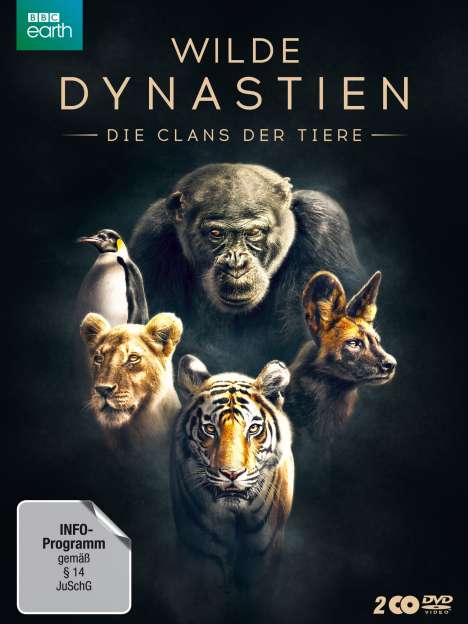Wilde Dynastien - Die Clans der Tiere, 2 DVDs