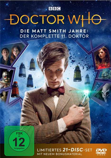 Doctor Who - Die Matt Smith Jahre: Der komplette 11. Doktor, 21 DVDs