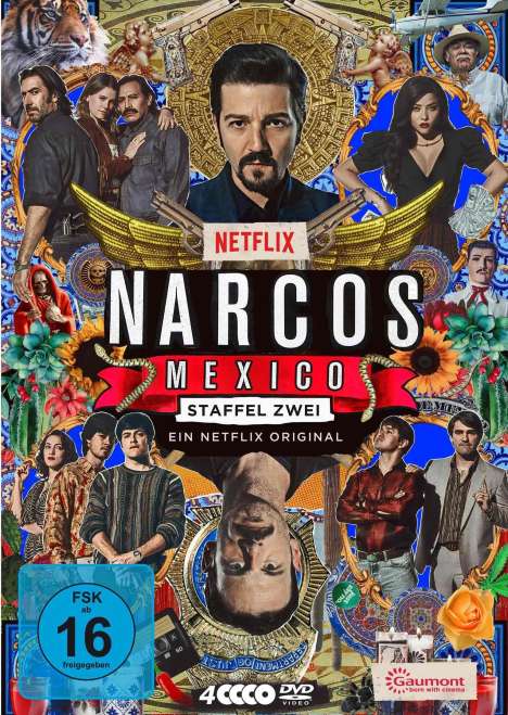 Narcos: Mexico Staffel 2, 4 DVDs