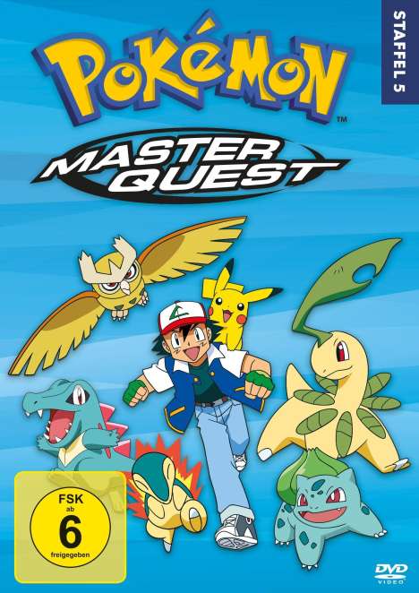 Pokémon Staffel 5: Master Quest, 8 DVDs