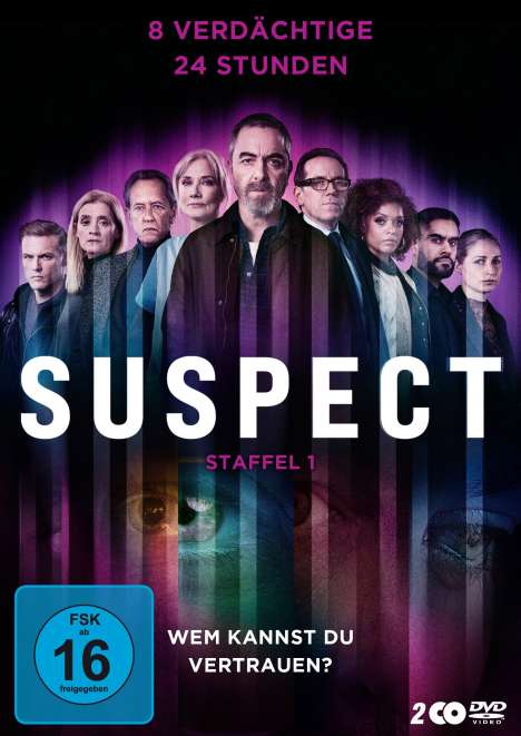 Suspect Staffel 1, 2 DVDs