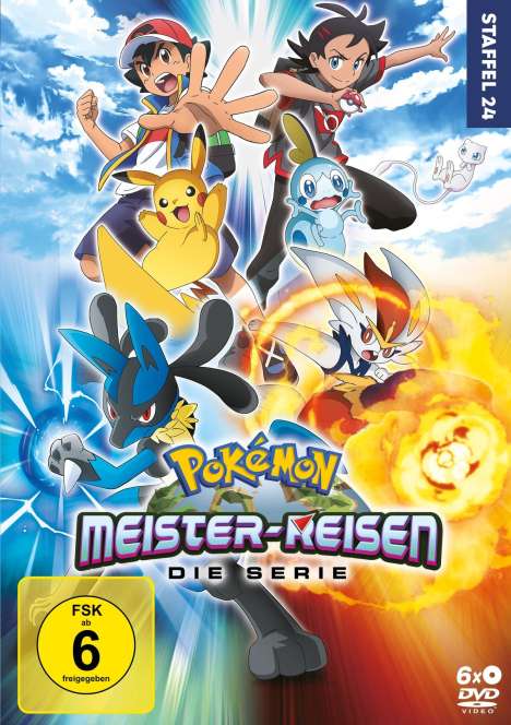 Pokémon Staffel 24: Meister-Reisen, 5 DVDs