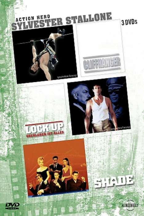 Sylvester Stallone Editon, 3 DVDs