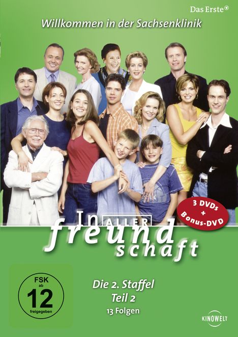 In aller Freundschaft Staffel 2 Box 2, 4 DVDs