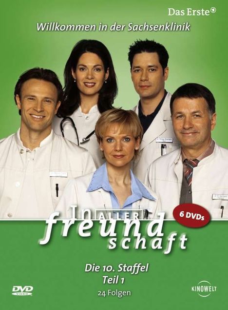 In aller Freundschaft Staffel 10 Box 1, 6 DVDs