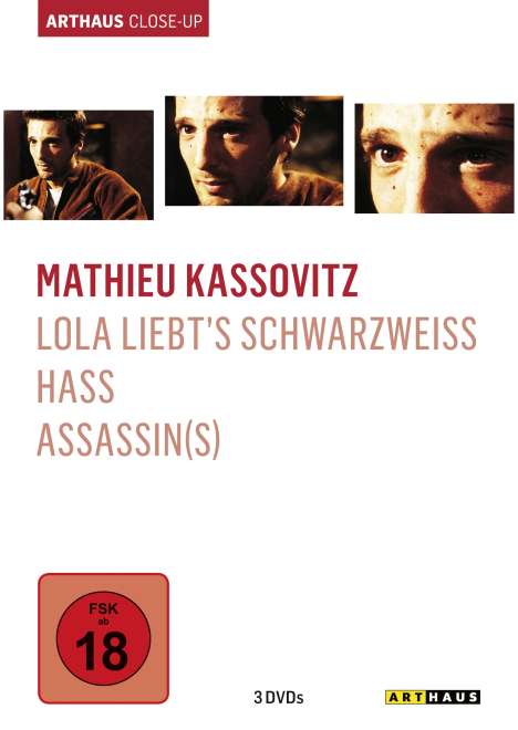 Mathieu Kassovitz Arthaus Close-Up, 3 DVDs