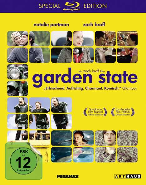 Garden State (Blu-ray), Blu-ray Disc