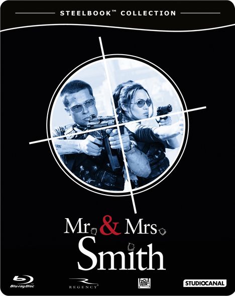 Mr. &amp; Mrs. Smith (Blu-ray im Steelbook), Blu-ray Disc