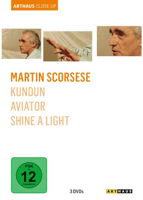 Martin Scorsese Arthaus Close-Up, 3 DVDs