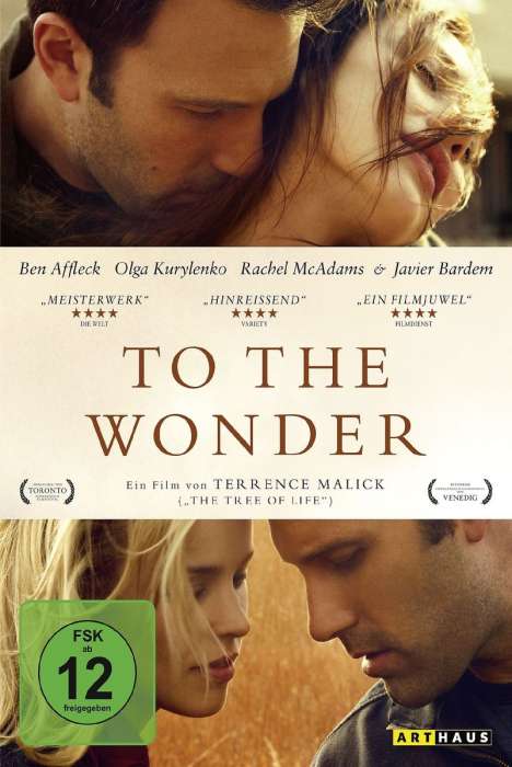 To The Wonder, DVD
