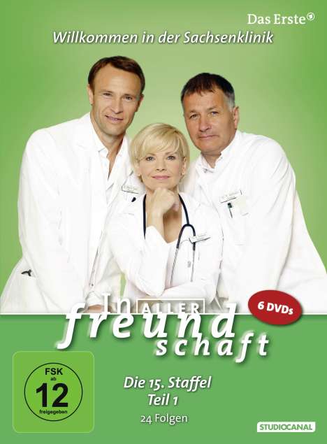 In aller Freundschaft Staffel 15 Box 1, 6 DVDs