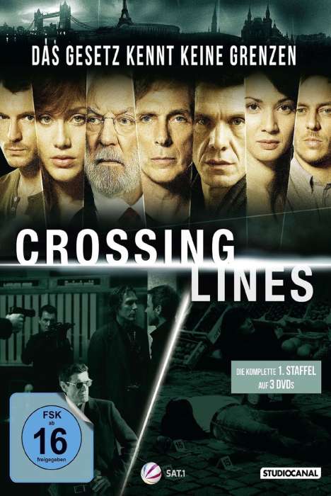 Crossing Lines Staffel 1, 3 DVDs