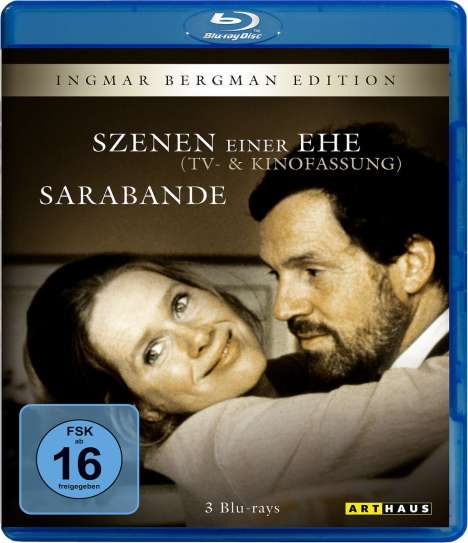 Szenen einer Ehe / Sarabande (Blu-ray), 3 Blu-ray Discs