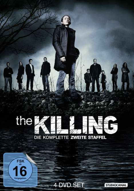 The Killing Season 2, 4 DVDs