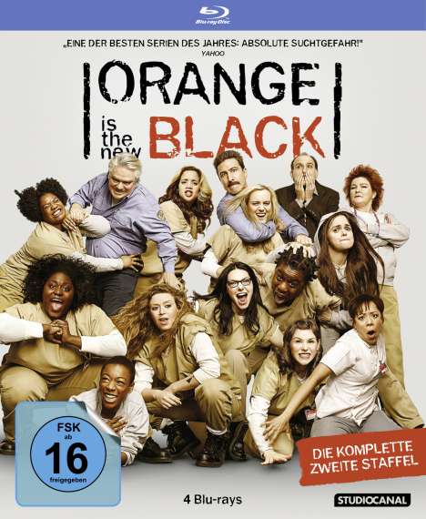 Orange is the New Black Staffel 2 (Blu-ray), 4 Blu-ray Discs