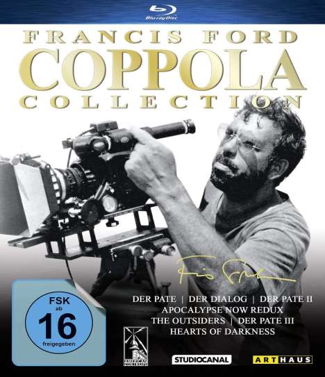 Francis Ford Coppola Collection (Blu-ray), 7 Blu-ray Discs