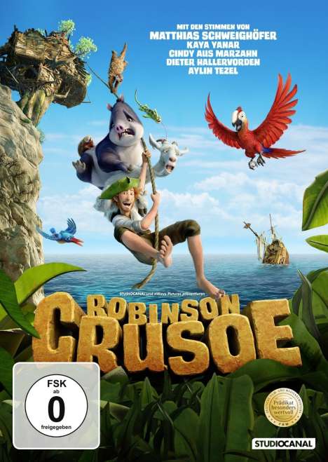 Robinson Crusoe (2015), DVD