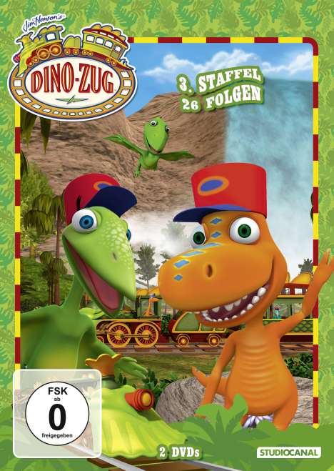 Dino-Zug Staffel 3, 2 DVDs