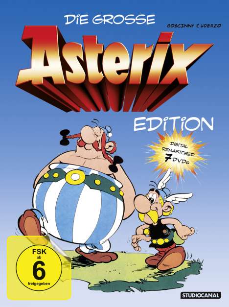 Asterix - Die große Edition, 7 DVDs