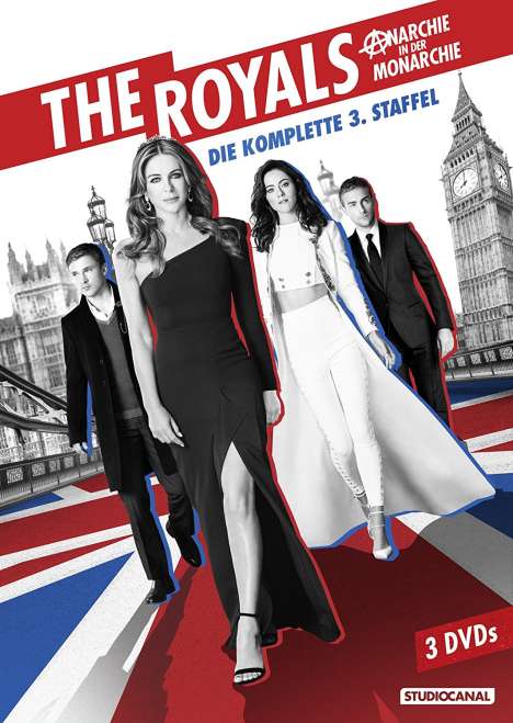 The Royals Staffel 3, 3 DVDs
