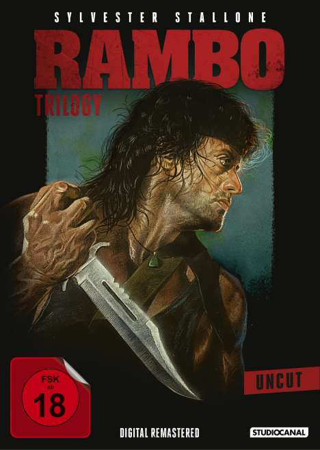 Rambo Trilogy, 3 DVDs