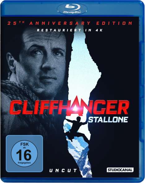 Cliffhanger (25th Anniversary Edition) (Blu-ray), Blu-ray Disc