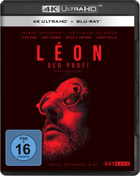Leon - Der Profi (Director's Cut) (Ultra HD Blu-ray &amp; Blu-ray), 1 Ultra HD Blu-ray und 1 Blu-ray Disc