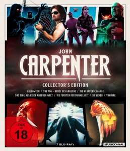 John Carpenter (Collector's Edition) (Blu-ray), 7 Blu-ray Discs