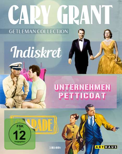 Cary Grant - Gentleman Collection (Blu-ray), 3 Blu-ray Discs