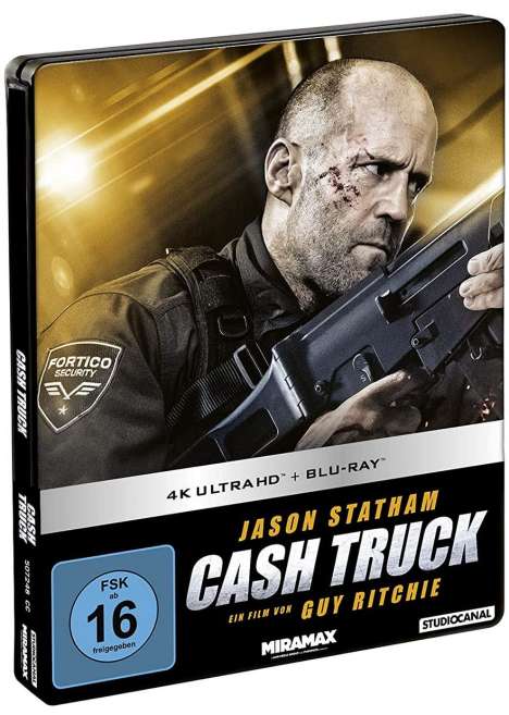 Cash Truck (Ultra HD Blu-ray &amp; Blu-ray im Steelbook), 1 Ultra HD Blu-ray und 1 Blu-ray Disc