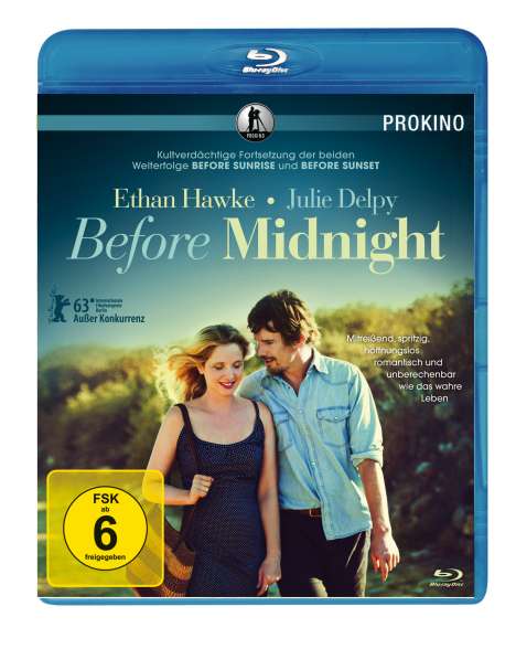 Before Midnight (Blu-ray), Blu-ray Disc