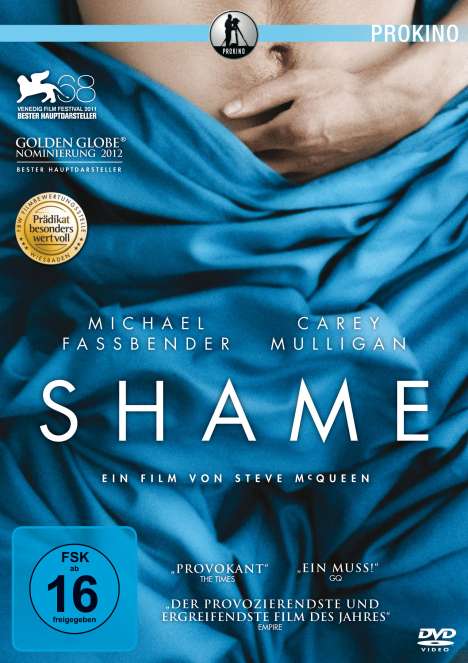 Shame, DVD