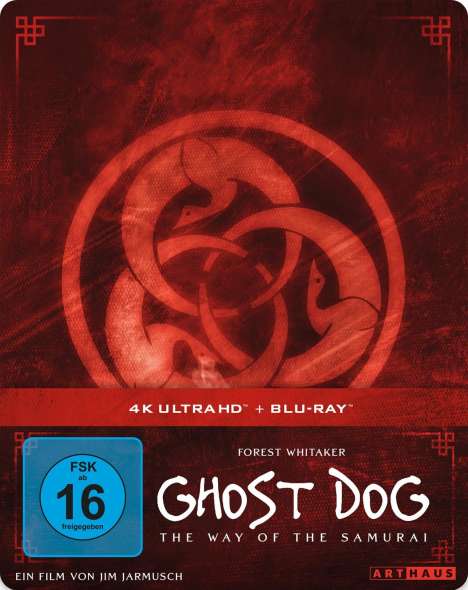 Ghost Dog - Der Weg des Samurai (Ultra HD Blu-ray &amp; Blu-ray im Steelbook), 1 Ultra HD Blu-ray und 1 Blu-ray Disc