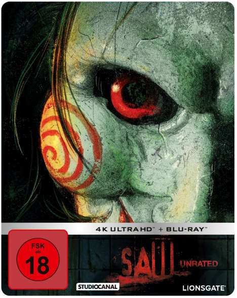 Saw (Ultra HD Blu-ray &amp; Blu-ray im Steelbook), Blu-ray Disc