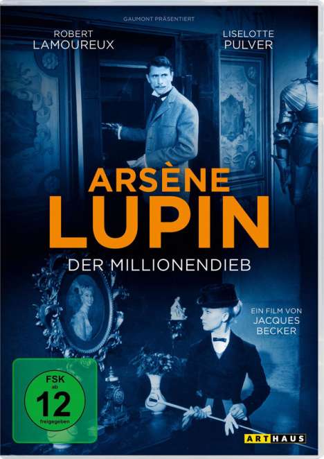 Arsène Lupin, der Millionendieb, DVD