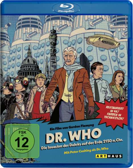 Dr. Who: Die Invasion der Daleks auf der Erde 2150 n. Chr. (Blu-ray), Blu-ray Disc